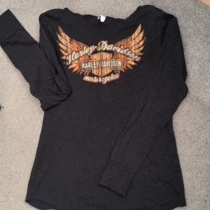 Harley davidson long sleeve t shirt